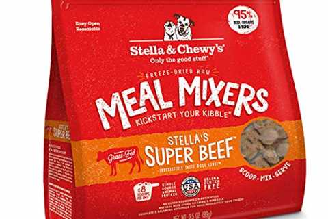 Stella  Chewy's Freeze Dried Raw Beef Dog Food Topper