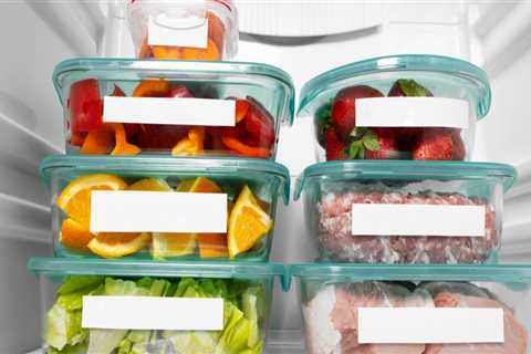 How should raw food stored?