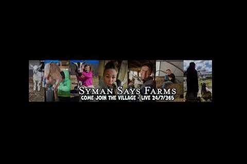 Floating Live Goat Cam 📷 Syman Says Farms