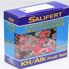 Salifert test kit for marine aquarium: kh and magnesium