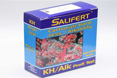 Salifert test kit for marine aquarium: kh and magnesium